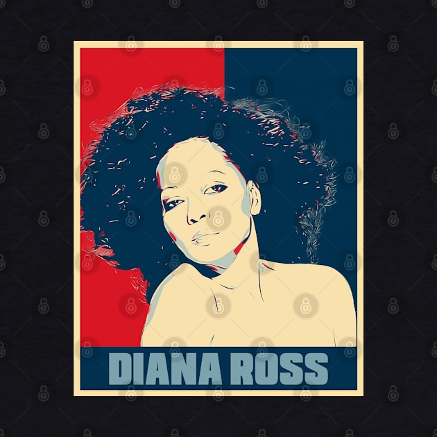 Diana Ross Hope Poster Art by Odd Even